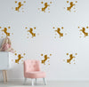 Image of UNICORN & Stars Removable Wall Stickers for Kids or Nursery Vinyl Decal Mural