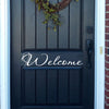 Image of " Welcome " sticker for your home or business